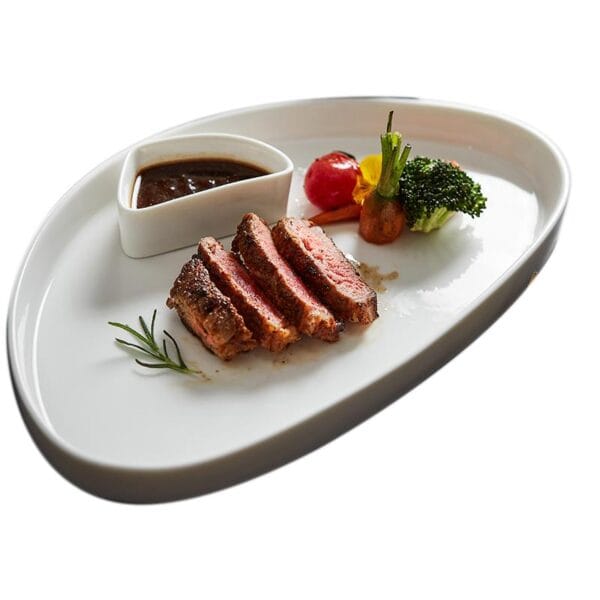 Modern Triangle Ceramic Dinnerware Wholesale - Image 2