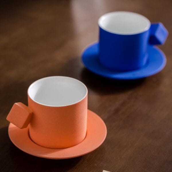 Klein Blue Espresso Ceramic Mug Wholesale - Image 3