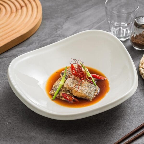 Hotel Porcelain Soup Salad Bowl Wholesale - Image 3
