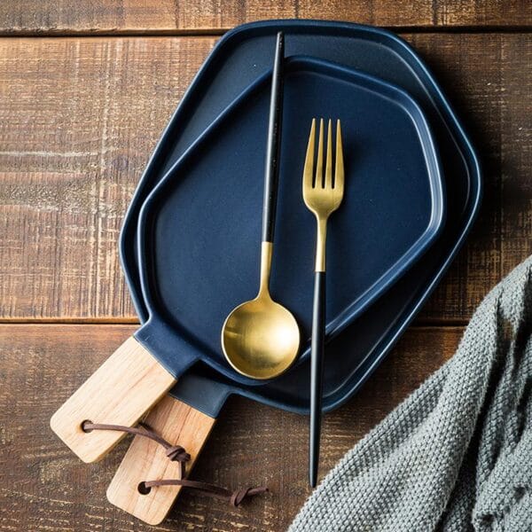 Nordic Ceramic Salad Steak Plate Wholesale - Image 4