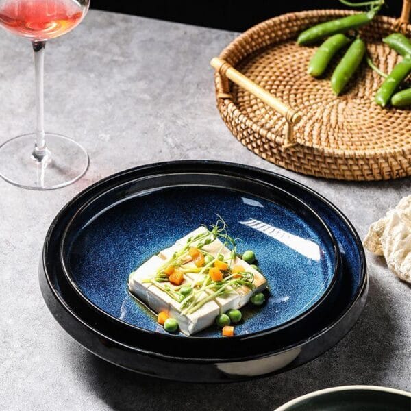 Square Porcelain Dining Plate Set Wholesale - Image 4