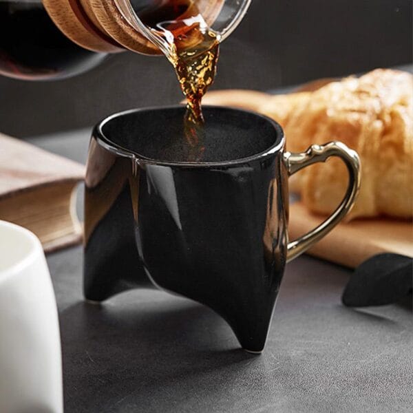Triangle Porcelain Coffee Mug Wholesale - Image 4