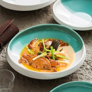 Green Glaze Ceramic Fruit Plate Wholesale