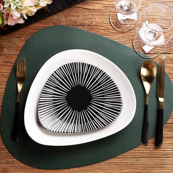 Blue Rustic Porcelain Dinner Plate Wholesale