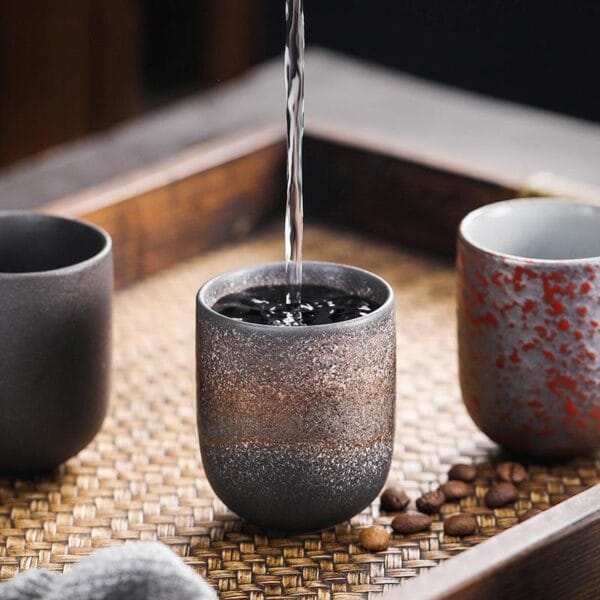 Kung Fu Ceramic Tea Cup Set Wholesale - Image 3