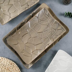 Japanese Ceramic Rectangle Serving Plate Wholesale