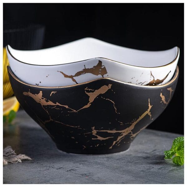 Porcelain Dessert Fruit Salad Plate Wholesale - Image 2