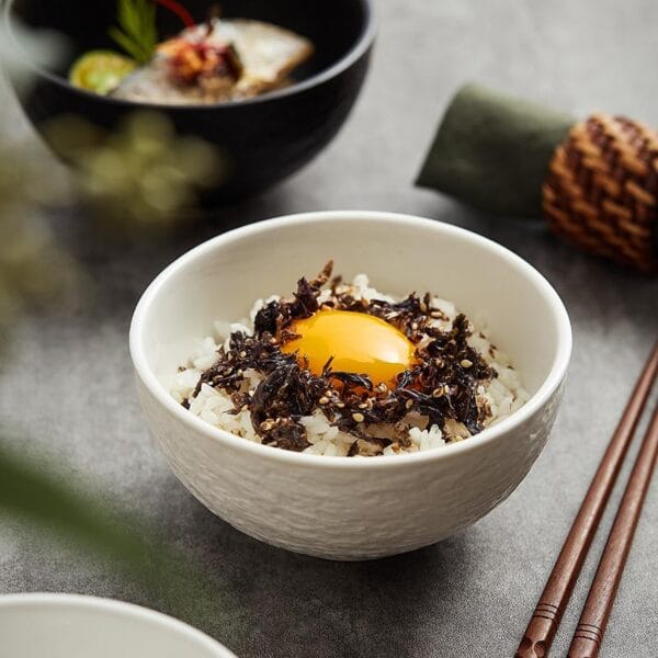 White Ceramic Round Porcelain Bowls Wholesale - Image 2