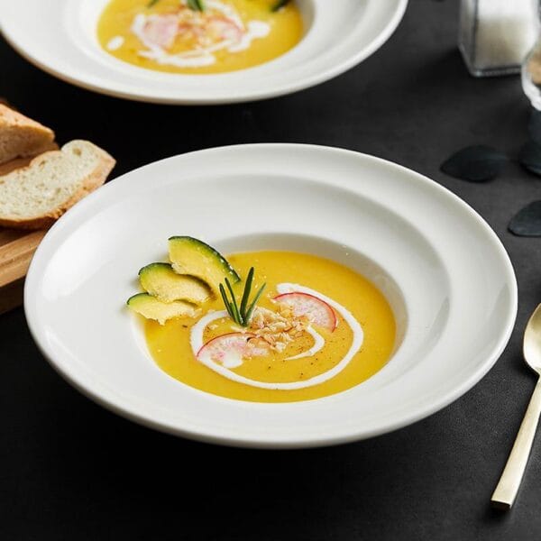 Porcelain Dinner Plate Hat Shape Wholesale - Image 3