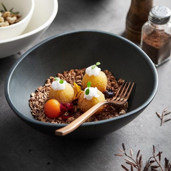Irregular Ceramic Noodle Bowl 1280ML Wholesale - Image 2