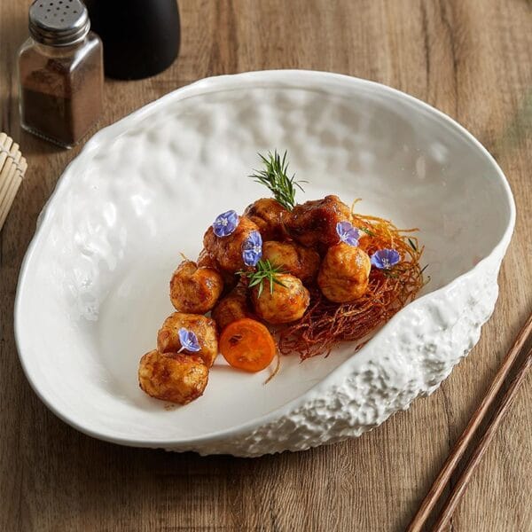 Eco-Friendly Ceramic Dessert Salad Bowl Wholesale - Image 2
