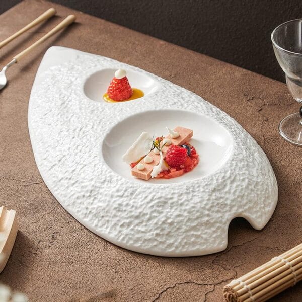Bone China Dinner Set Swan Design Wholesale - Image 3
