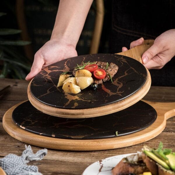 Nordic Ceramic Steak Dessert Plate Wholesale - Image 3