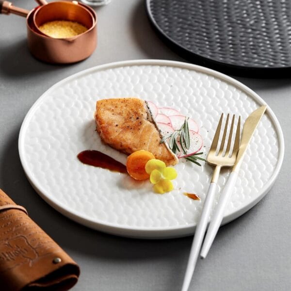 Creative Wave Porcelain Plate Wholesale - Image 3