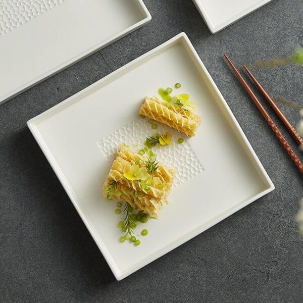 Green Ceramic Pasta Bowl Set Wholesale - Image 4