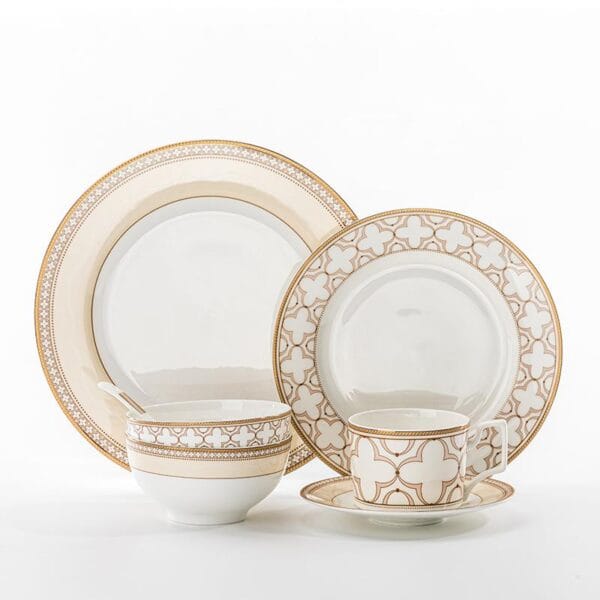 Marble Black White Ceramic Tableware Wholesale - Image 4