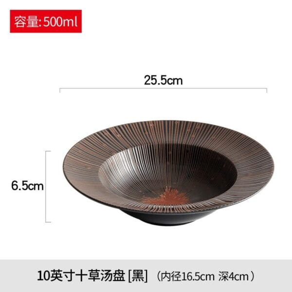 Nordic Ceramic Straw Shape Plate Wholesale - Image 4