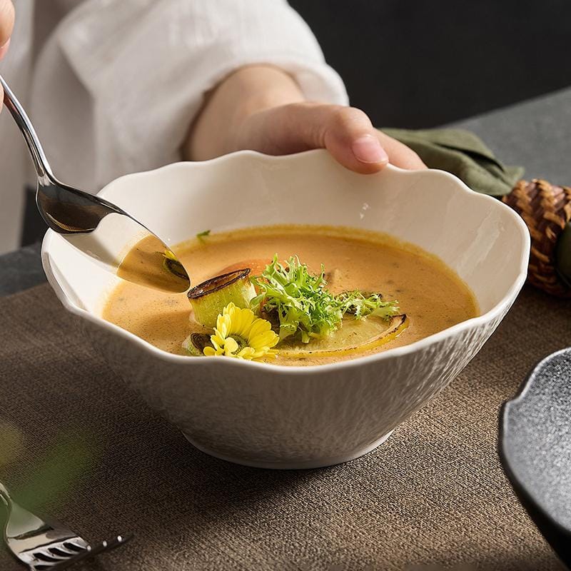 Matte Black Slanted Ramen Bowl Wholesale - Image 4