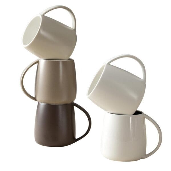 Black Matte Ceramic Mug Wholesale - Image 2
