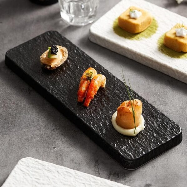 Porcelain Catering Round Plate Wholesale - Image 4