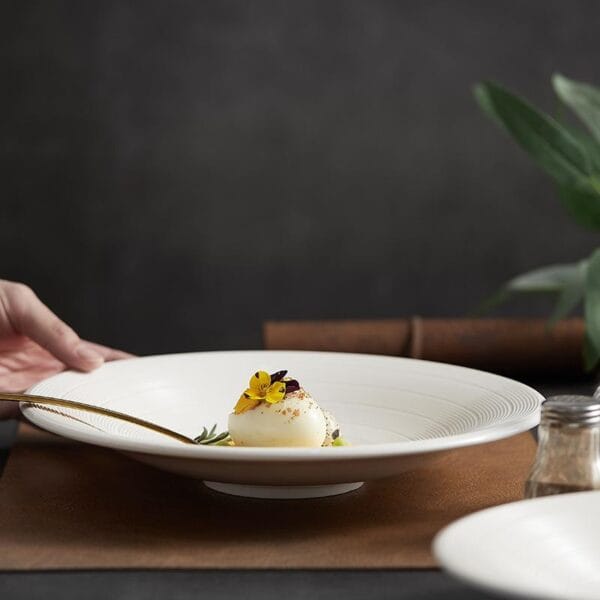 Luxury Porcelain Deep Plate Wholesale Horeca - Image 4