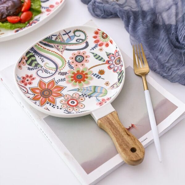 Fine Bone China White Steak Plate Wholesale - Image 4