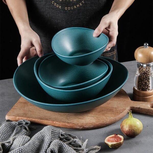 Vintage Ceramic Salad Fruit Bowl Wholesale - Image 2