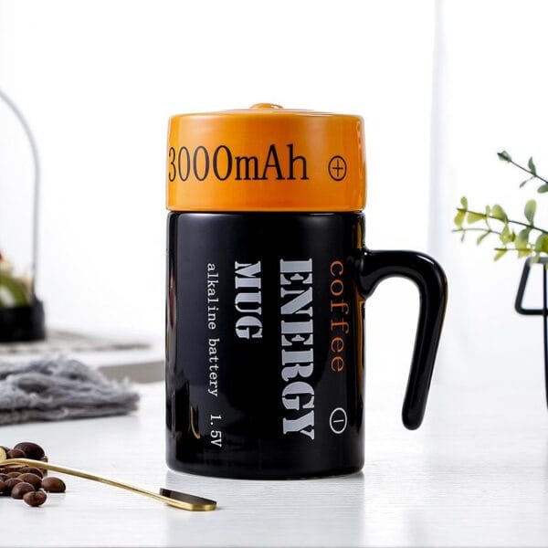 Battery Shape Ceramic Mug Wholesale - Image 2