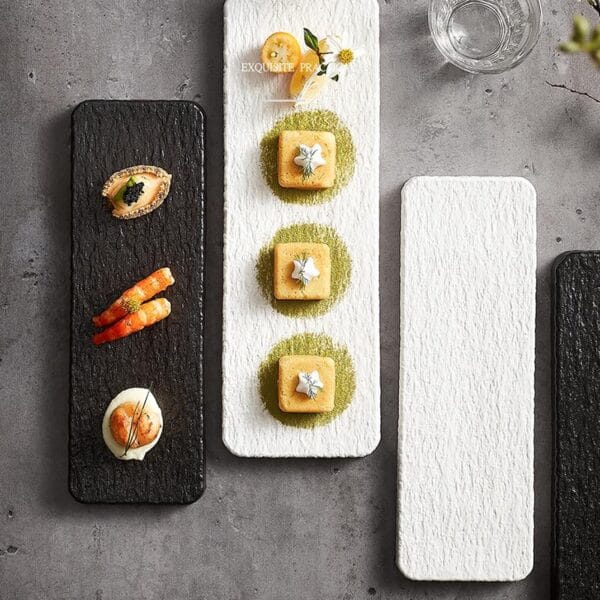 Porcelain Catering Round Plate Wholesale - Image 2