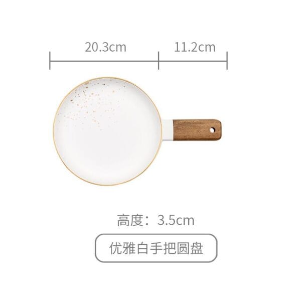 Golden Marbling Porcelain Tableware Set Wholesale - Image 4