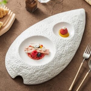 Bone China Dinner Set Swan Design Wholesale