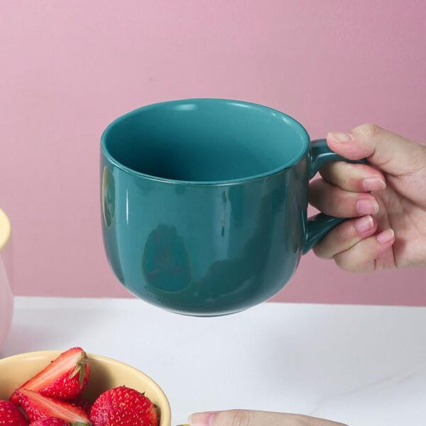 European Porcelain Breakfast Mug Wholesale - Image 4