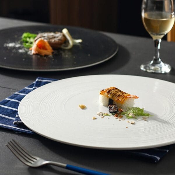Retro Porcelain Side Dish Plate Wholesale - Image 4