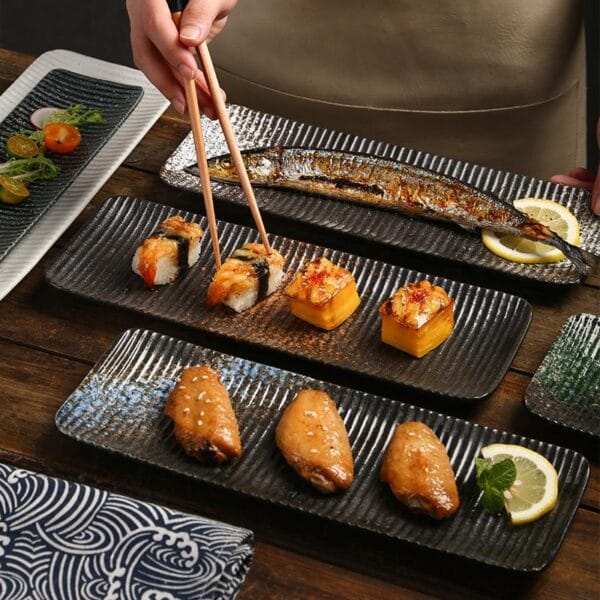 Japanese Sushi Porcelain Plate Wholesale