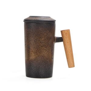 Japanese Rust Glaze Ceramic Mug Wholesale