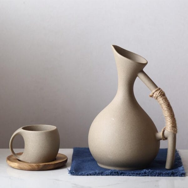 Marble Ceramic Teapot Cup Set Wholesale Nordic - Image 4