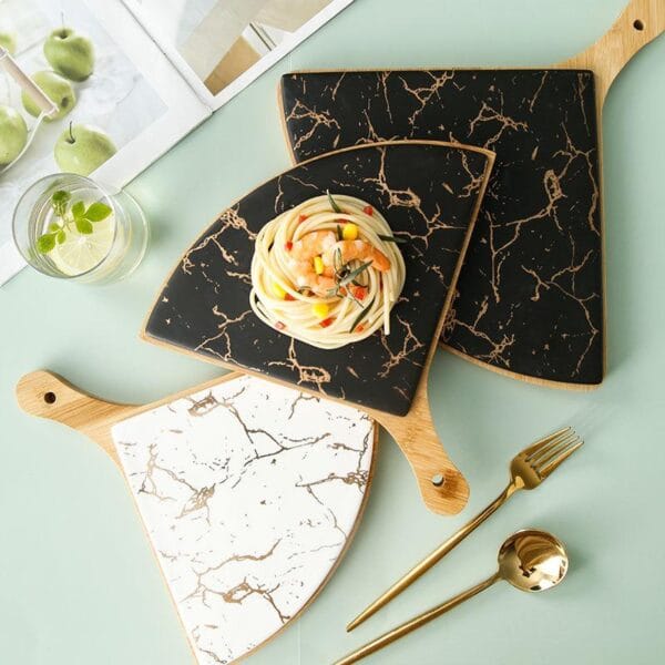 European Nordic Ceramic Dining Plate Wholesale - Image 2