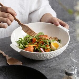 Matte White Ceramic Dinner Plate Set Wholesale