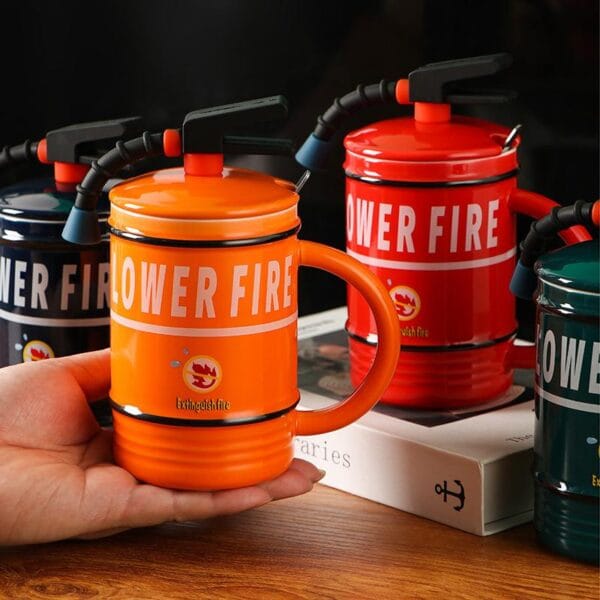 Fire Extinguisher Ceramic Mug Wholesale - Image 2