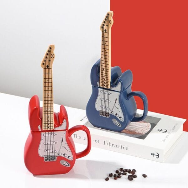 Guitar Shape Ceramic Mug Wholesale