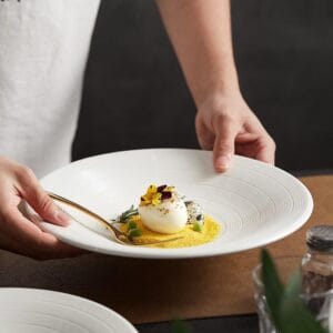 Luxury Porcelain Deep Plate Wholesale Horeca