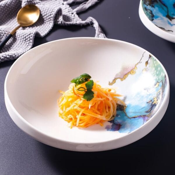 Grey Ceramic Triangular Plate Wholesale Horeca