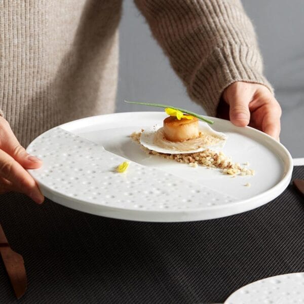 Nordic Irregular Porcelain Dinnerware Wholesale - Image 3