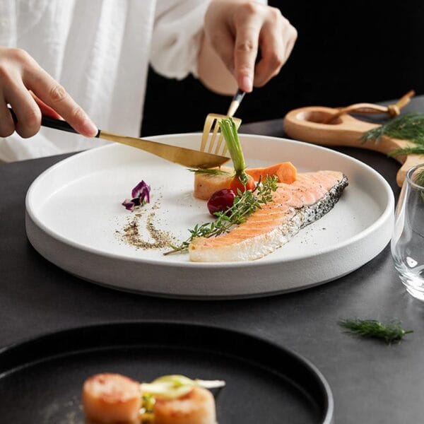 Korean Style Ceramic Tableware Set Wholesale - Image 3