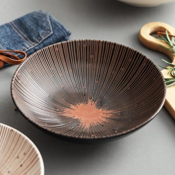 Nordic Ceramic Straw Shape Plate Wholesale - Image 2