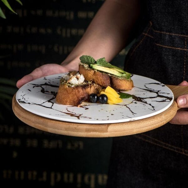 Nordic Ceramic Steak Dessert Plate Wholesale