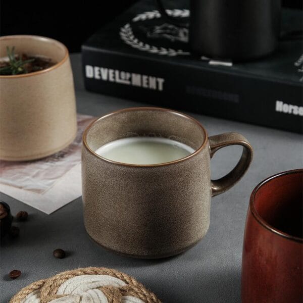 Retro Porcelain Coffee Mug Wholesale - Image 4