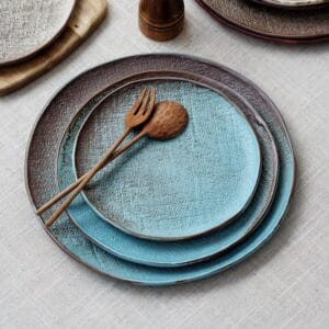 Vintage Matte Glaze Ceramic Plates Wholesale