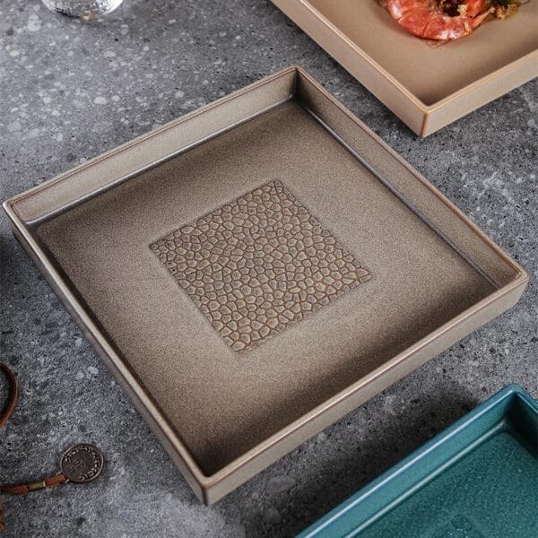 Green Ceramic Pasta Bowl Set Wholesale - Image 3