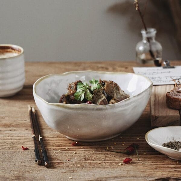 Nordic Ceramic Tableware Set Irregular Wholesale - Image 3